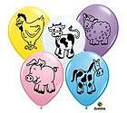 farm animal balloons  