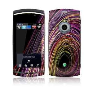  Sony Ericsson Vivaz Pro Skin Decal Sticker   Color Swirls 