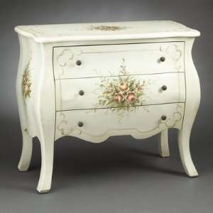  Commode Cabinet in Antique Ivory Furniture & Decor