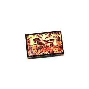 Galloping Horses Slide Box w/Mint Grocery & Gourmet Food