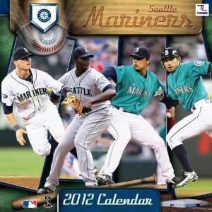  MLB Seattle Mariners 2012 Wall Calendar