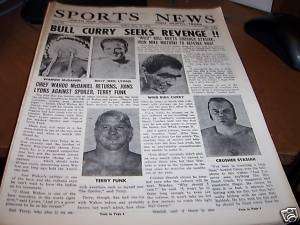 Sports News 5/19/1972 Texas Wahoo McDaniel  