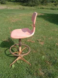Vintage Fiberglass Shell Chair/Stool Eames/Mod Mid Century Modern 