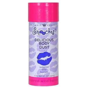 Smooches Delicious Body Dust Sugared Wild Berries Health 