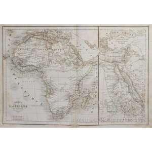 Delamarche Map of Africa (1843)