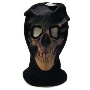  Long Hair Skeleton Ski Mask Gothic Beanie Hat Toys 