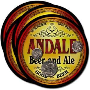  Andale, KS Beer & Ale Coasters   4pk 