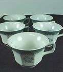 Wedgwood Agincourt Green CUPS ONLY SET of 5 MINT  