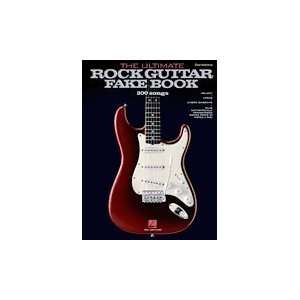 Ultimate Rock Guitar Fake Book 2nd Ed   Key of C Musical 