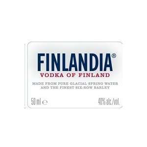  Finlandia Vodka 80@ 375ML Grocery & Gourmet Food