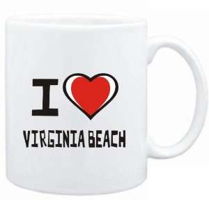  Mug White I love Virginia Beach  Usa Cities Sports 