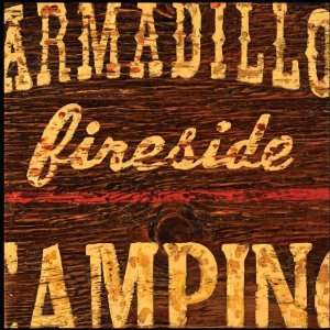 Canvas EditionArmadillo Fireside Camping   ML by Aaron Christensen 