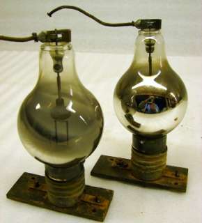 Very Unusual Antique Light Bulbs  