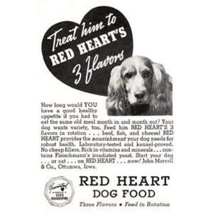   Food He deserves Red Hearts 3 flavors Red Heart Dog Food Books
