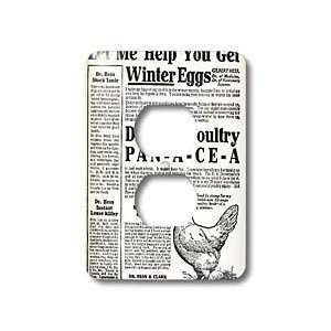 Cassie Peters Vintage   1913 Vintage Poultry Remeday Ad   Light Switch 