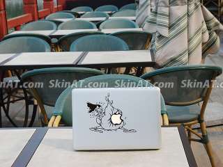 Hen Apple Macbook Pro Decal Sticker Laptop Humor Skins  