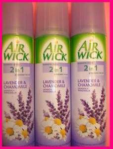 Air Wick Lavender Chamomile Air Freshener spray 2in1  