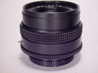 Lens MC Volna 3 2.8/80mm Kiev 88. Exc++. s/n 8607798  