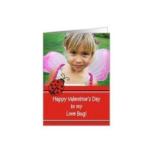  Valentines Day Love Bug, Photo Card Card Health 
