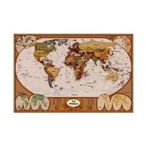  The World Antique Style Poster