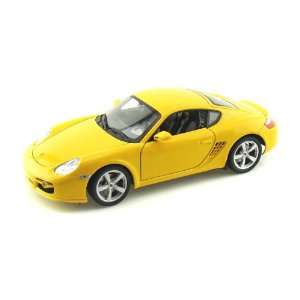  Porsche Cayman S 1/18 Yellow Toys & Games