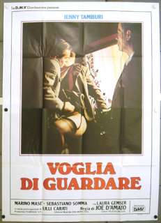 Título original italiano VOGLIA DI GUARDARE (1986)