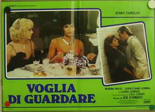 Italian Original title VOGLIA DI GUARDARE (1986)