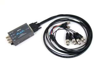 AJA HD10AVA HD Analog to SDI Mini Converter with Cables 10AVA  