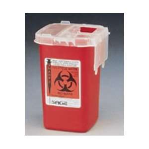 PT# 8900SA PT# # 8900SA  Container Sharps Autodrop Phlebotomy Red 1qt 