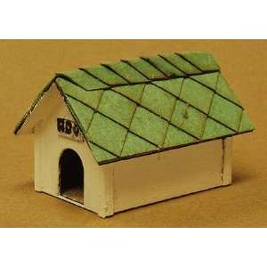  GCLaser O Scale Laser Cut Dog House Kit (2) Toys & Games