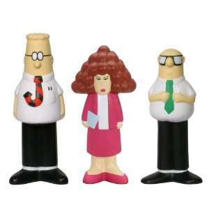  Dilbert Characters   Dilbert, Alice and Wally Toys 