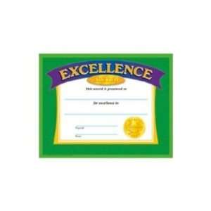  Excellence Award Certificates Electronics