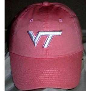  Virginia Tech Hokies Womens Pink Relaxer Hat