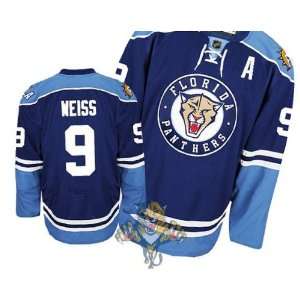 EDGE Florida Panthers Authentic NHL Jerseys #9 Stephen Weiss Third 