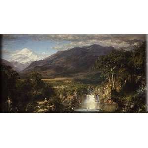   16x8 Streched Canvas Art by Church, Frederic Edwin