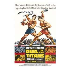 Duel of the Titans Movie Poster, 11 x 17 (1961)