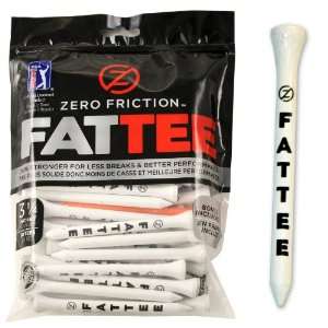  Zero Friction 2 3/4 Inch Fat Tee (60/Package) Sports 