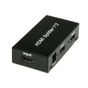  KanaaN 2 Way HDMI Splitter Box 1 Input 2 Outputs / 1x2 