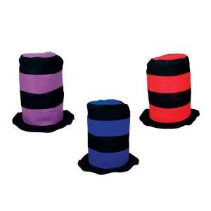  Black Assorted Stovepipe Hats (1 dz)