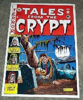 VINTAGE ORIGINAL EC COMICS TALES FROM THE CRYPT 22 HORROR COVER 