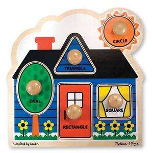   Looking at a New Melissa and Doug FIRST SHAPES JUMBO KNOB PUZZLE