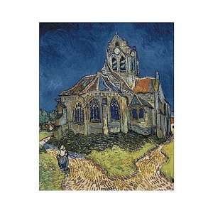  The Church at Auvers Finest LAMINATED Print Vincent Van 