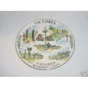 Victoria Canadas Garden City Collector Plate