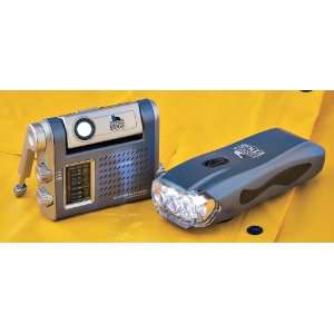  Two 2   Pc. Emergency Crank Light / Radio Sets