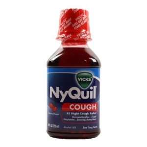  Vicks  Nyquil Cough, Cherry, 8oz