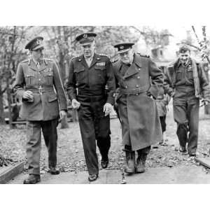  Eisenhower, Winston Churchill, Marshall Sir Alan Brooke by National 