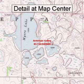  Antelope Valley, South Dakota (Folded/Waterproof)