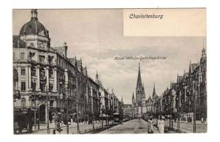 Tauentzienstrasse Charlottenburg Germany Postcard PC  