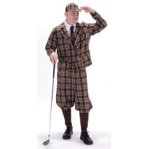  1930s Golfer Adult Costume / Fancy Dress