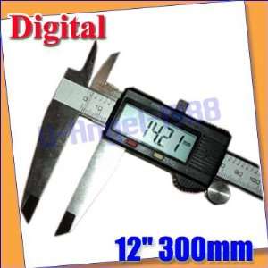  new 12 300mm digital lcd caliper vernier gauge micrometer 